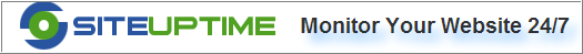 SiteUpTime.com - 24/7 Website Monitoring Service