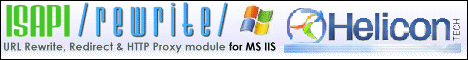 Helicon ISAPI Rewrite for MS IIS
